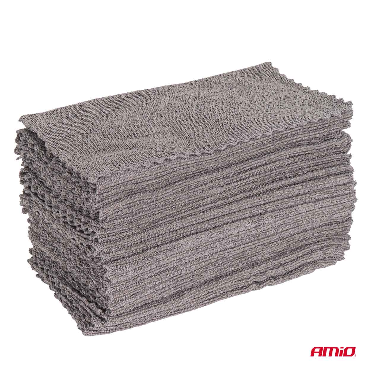 Mikrošķiedras lupatiņu komplekts 50 gab. 210 g/m² 30 x 30 cm AMIO-04492 Mikrošķiedras lupatiņu komplekts 50 gab. 210 g/m² 30 x 30 cm AMIO-04492 - Image 3