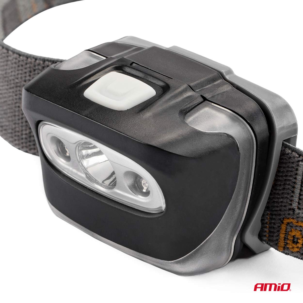 Galvas lukturis LED 3W 1200mA uzlādējams 180Flux IPX4 AMIO-02200 Galvas lukturis LED 3W 1200mA uzlādējams 180Flux IPX4 AMIO-02200 - Image 4