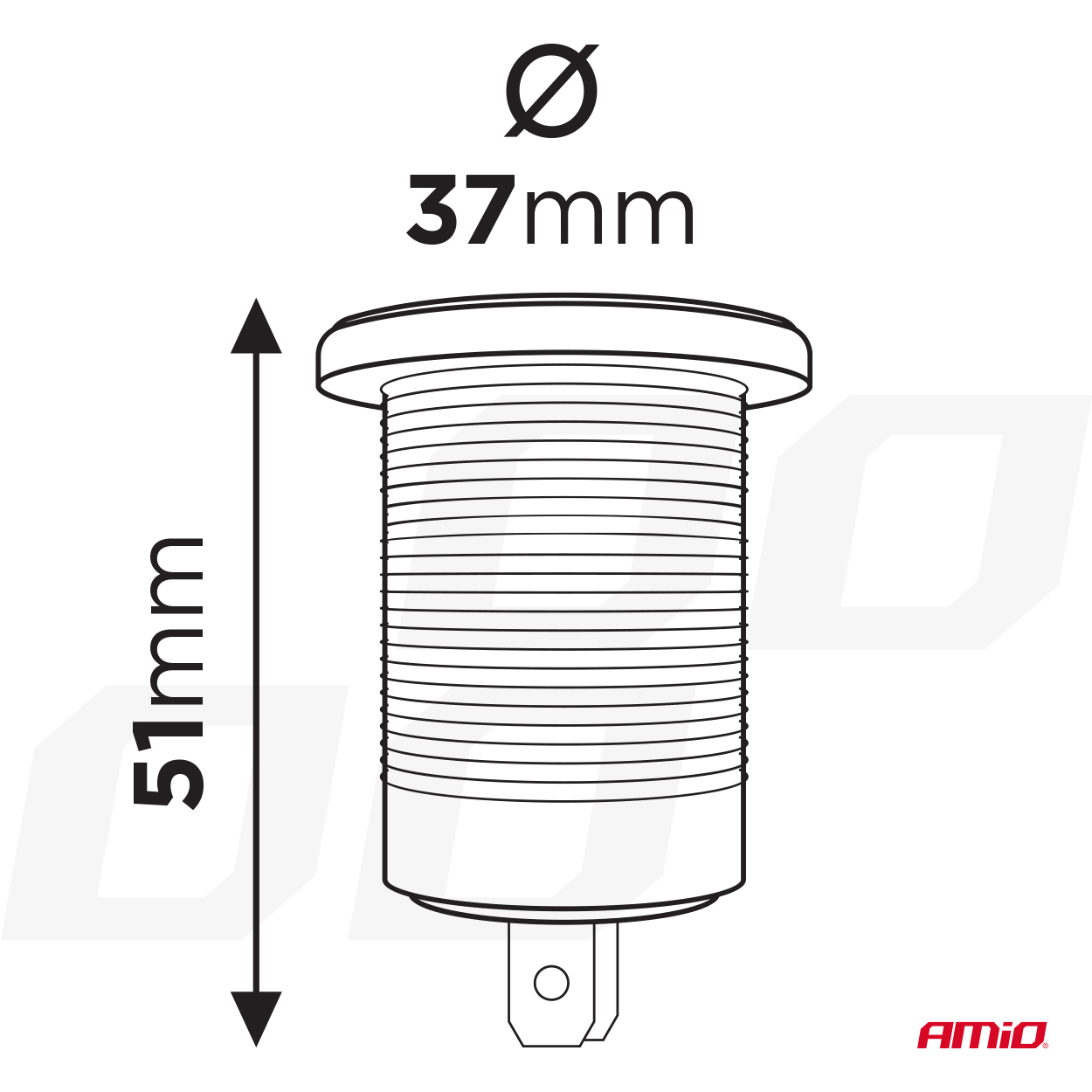 Ūdensizturīgs telefona lādētājs 2xUSB 12/24V MOD-04 AMIO-02854 Ūdensizturīgs telefona lādētājs 2xUSB 12/24V MOD-04 AMIO-02854 - Image 4