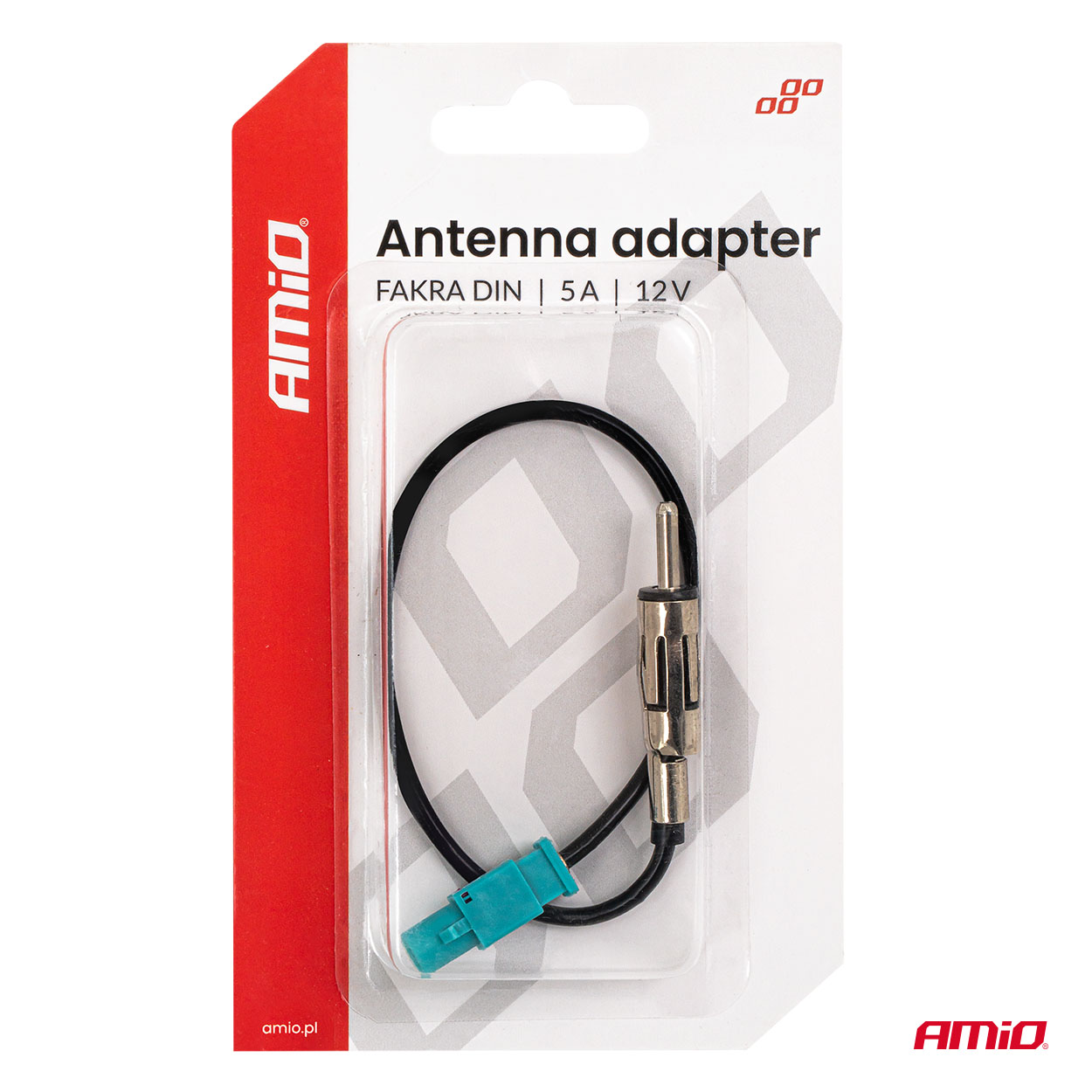 Antenas adapteris FAKRA DIN 5A 12V AMIO-04443 Antenas adapteris FAKRA DIN 5A 12V AMIO-04443 - Image 4