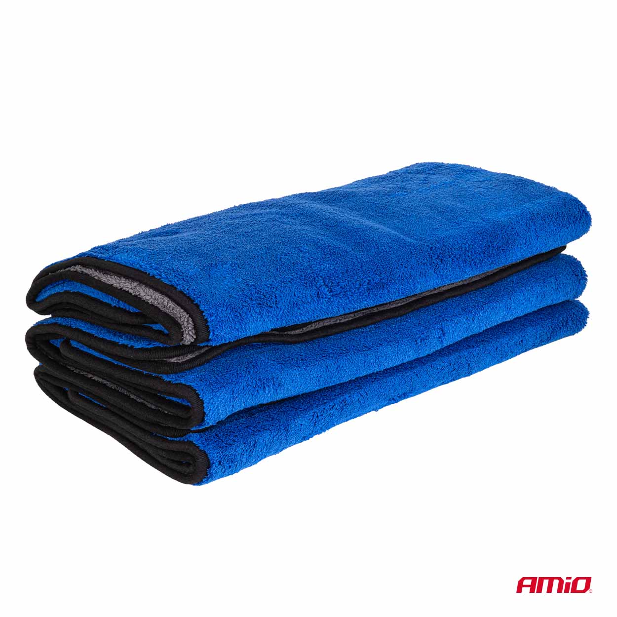 Mikrošķiedras dvieļu iepakojums 800gsm 60x90cm 3 gab. AMIO-04487 Mikrošķiedras dvieļu iepakojums 800gsm 60x90cm 3 gab. AMIO-04487 - Image 4