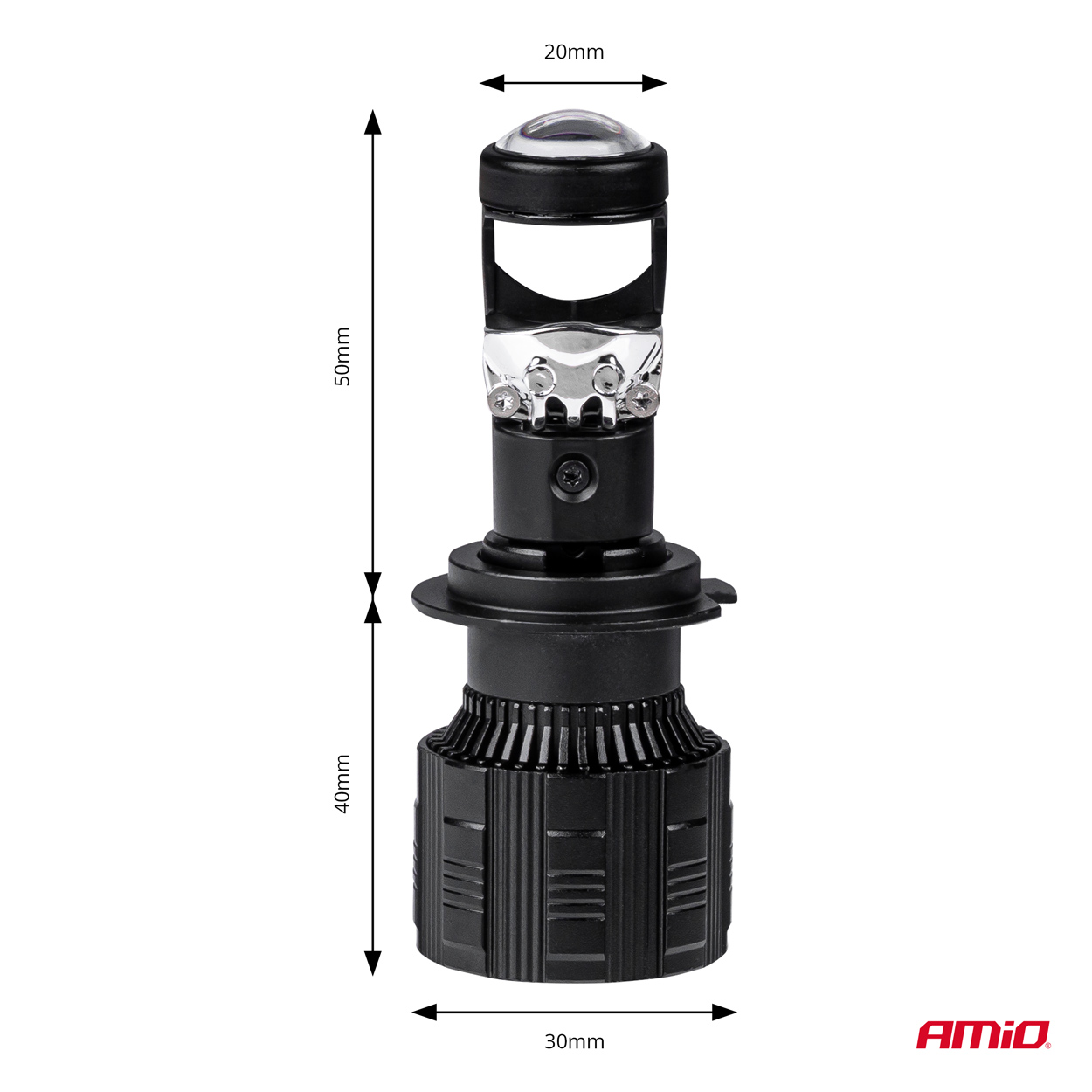 LED priekšējie lukturi H7 PL lēcu sērija AMiO-03668 LED priekšējie lukturi H7 PL lēcu sērija AMiO-03668 - Image 5