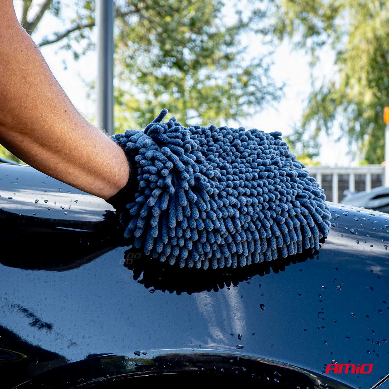 Mikrošķiedras cimds un žāvēšanas dvielis 94/800gsm 20x26/60x90cm AMIO-04489 Mikrošķiedras cimds un žāvēšanas dvielis 94/800gsm 20x26/60x90cm AMIO-04489 - Image 5