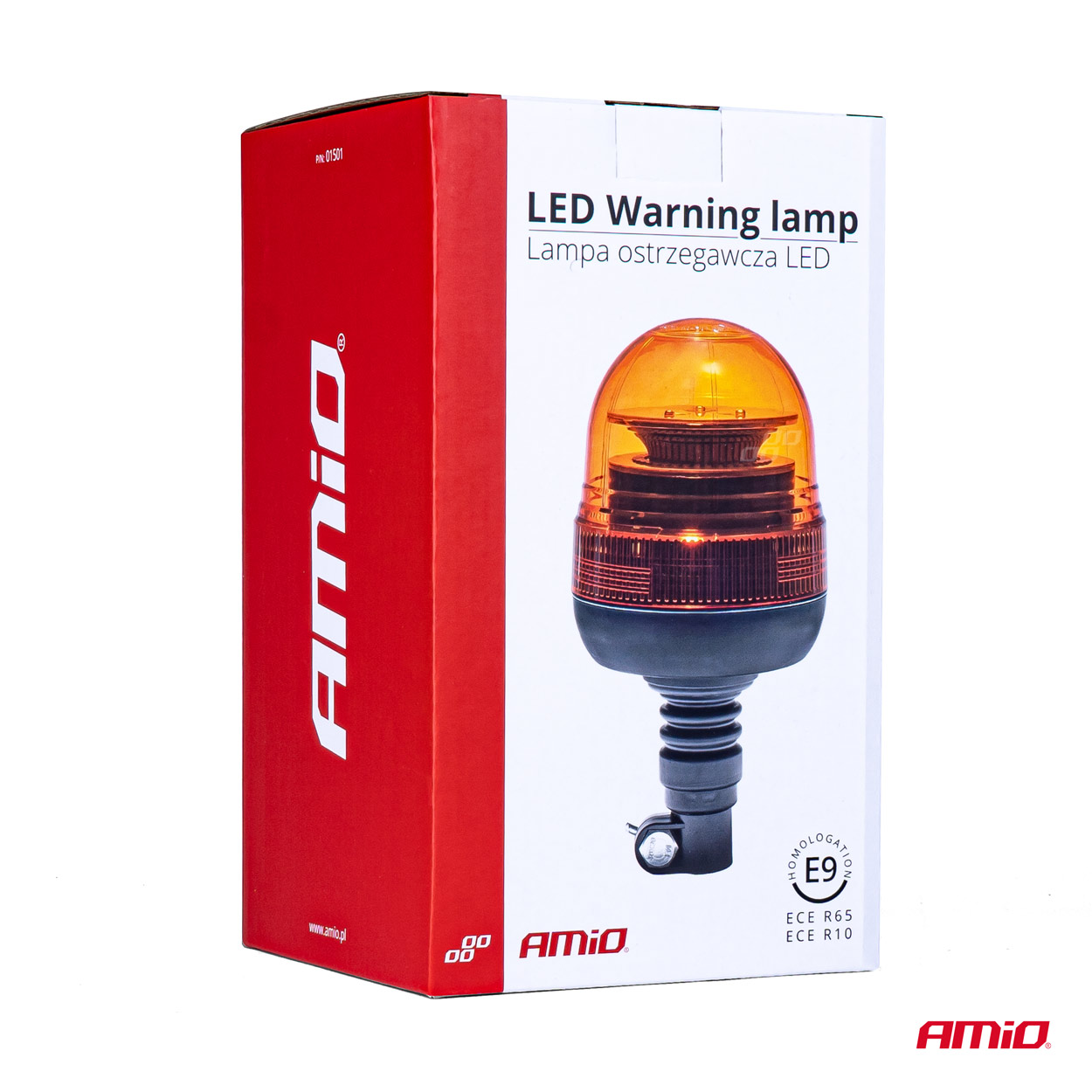 LED brīdinājuma lampa 39 LED flex R65 R10 12V 24V WAR09P AMIO-01501 LED brīdinājuma lampa 39 LED flex R65 R10 12V 24V WAR09P AMIO-01501 - Image 6