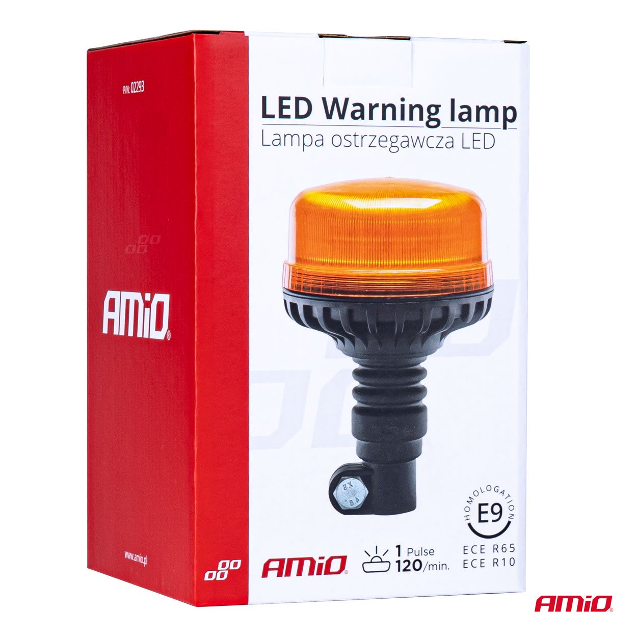 LED brīdinājuma lampa 36 LED flex R65 R10 12V 24V W03p AMIO-02293 LED brīdinājuma lampa 36 LED flex R65 R10 12V 24V W03p AMIO-02293 - Image 6