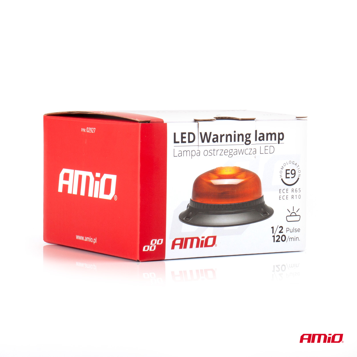 LED brīdinājuma lampa R65 R10 12V 24V W213bl AMIO-02927 LED brīdinājuma lampa R65 R10 12V 24V W213bl AMIO-02927 - Image 6