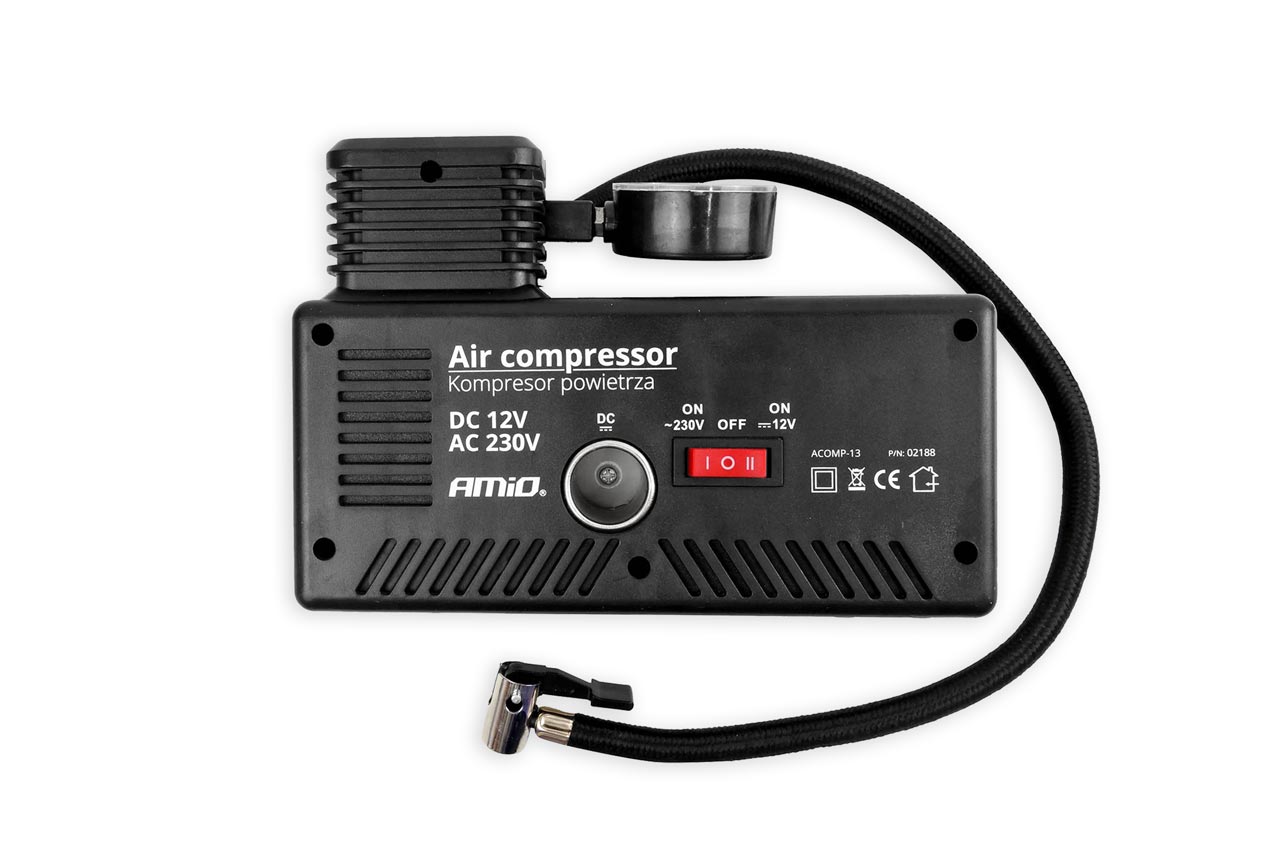 Automašīnas gaisa kompresors 12V/230V Acomp-13 AMIO-02188 Automašīnas gaisa kompresors 12V/230V Acomp-13 AMIO-02188 - Image 7