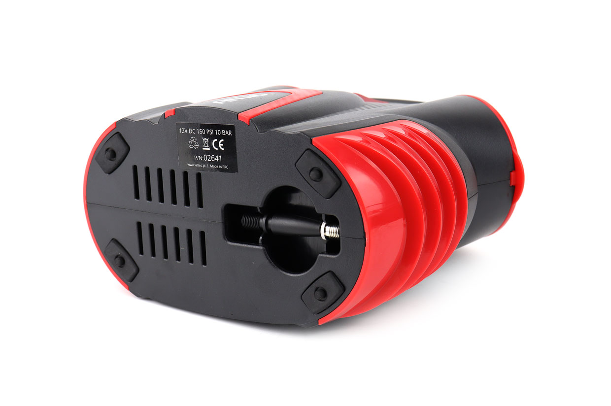 Automašīnas gaisa kompresors ar digitālo spiediena mērītāju un LED apgaismojumu 12V ACOMP-16 AMIO-02641 Automašīnas gaisa kompresors ar digitālo spiediena mērītāju un LED apgaismojumu 12V ACOMP-16 AMIO-02641 - Image 7