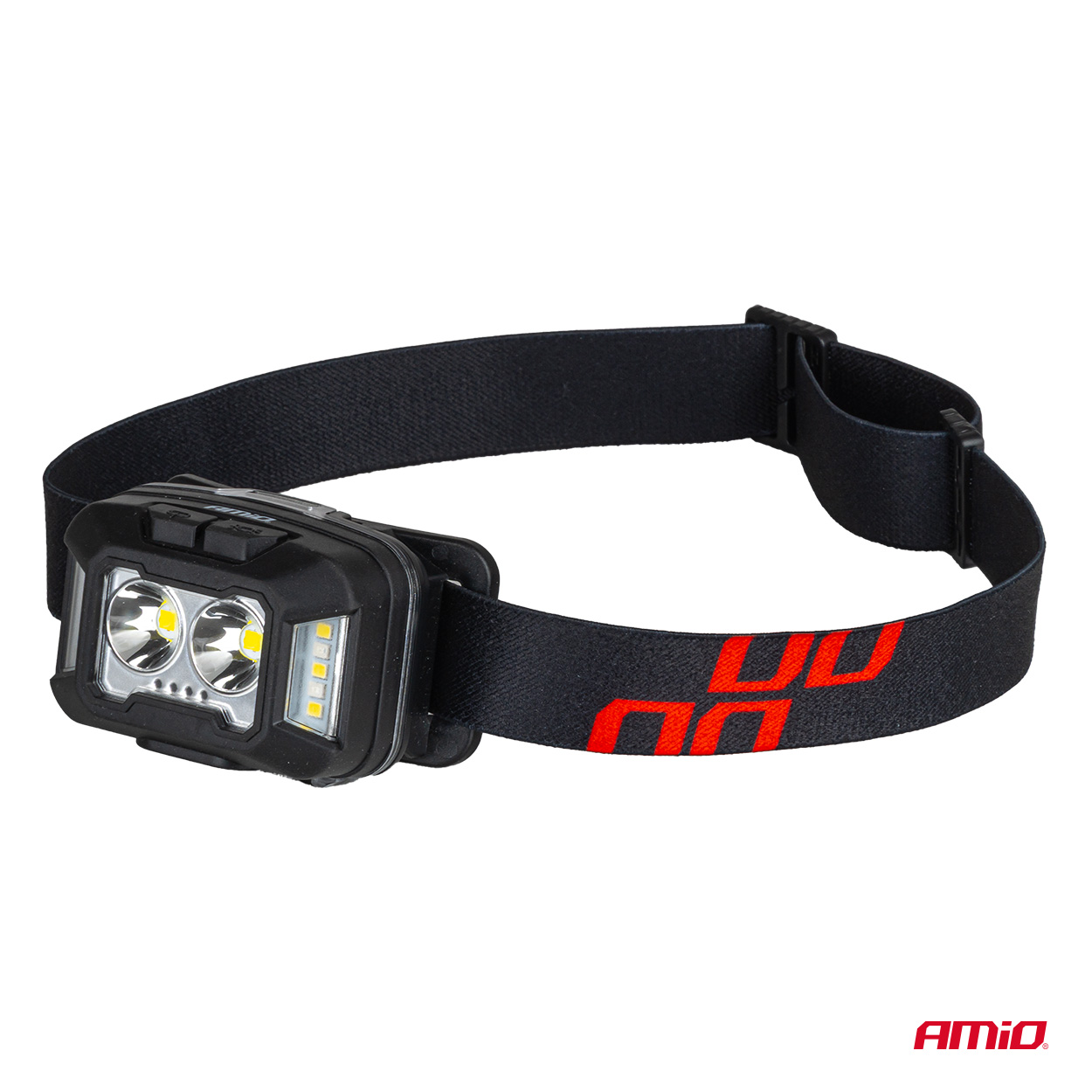 LED galvas lukturis 2xXPG+10SMD 1800mAh ĪPAŠI SPILGS (BATT) AMIO-04668 LED galvas lukturis 2xXPG+10SMD 1800mAh ĪPAŠI SPILGS (BATT) AMIO-04668 - Image 7
