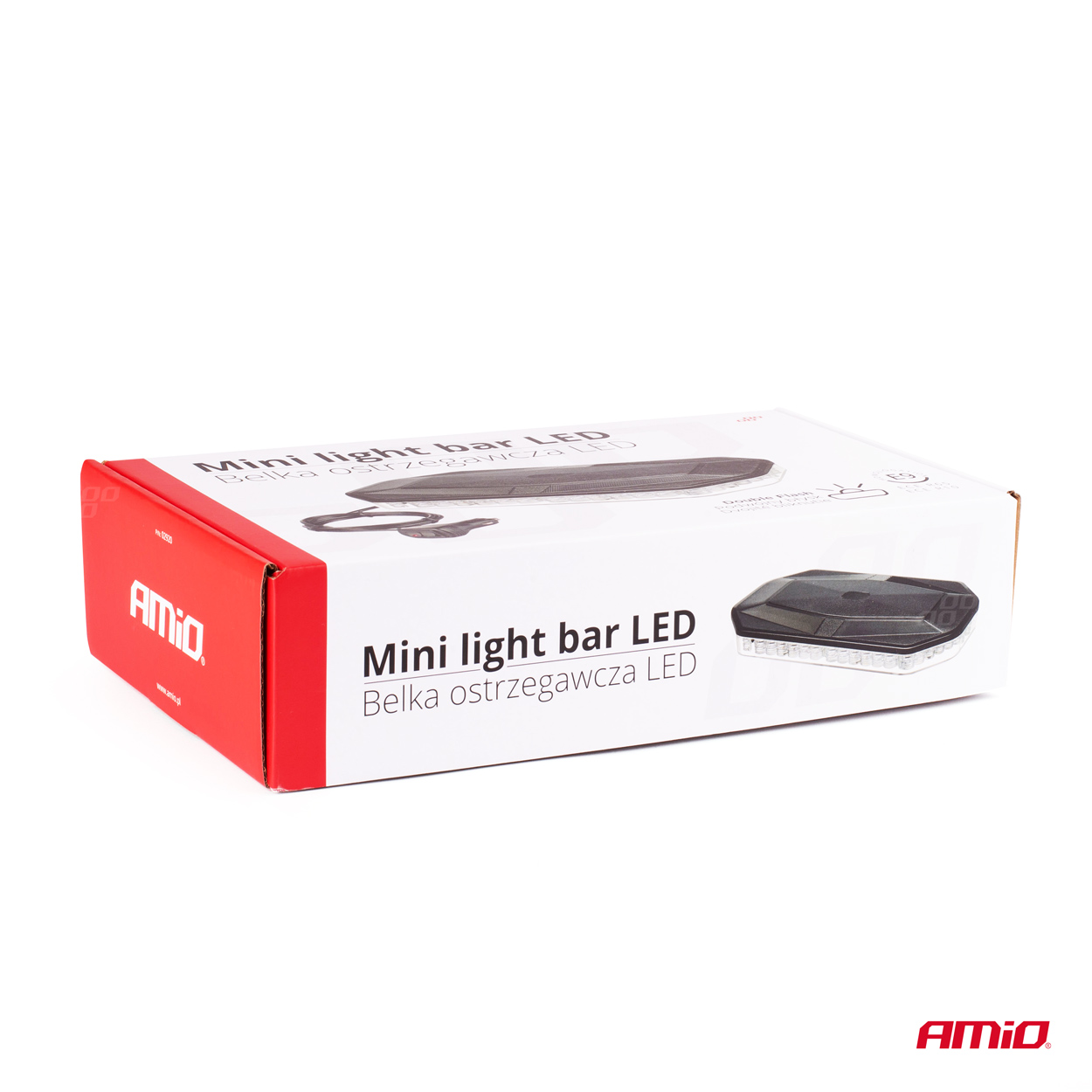 Augstas intensitātes magnētiskais stiprinājums MINI gaismas josla WLB78 293x171mm R65 R10 48LED 12/24V IP56 AMIO-02920 Augstas intensitātes magnētiskais stiprinājums MINI gaismas josla WLB78 293x171mm R65 R10 48LED 12/24V IP56 AMIO-02920 - Image 8