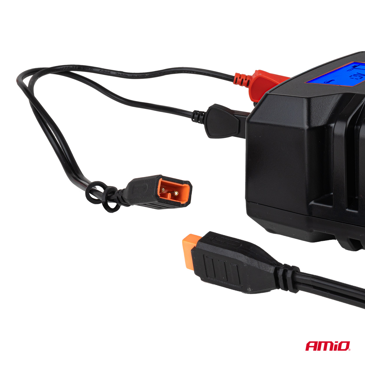 Digitālais akumulatora lādētājs AGM GEL STD LiFePo4 MAX 4A 6/12V PRO HOOK AMIO-04531 Digitālais akumulatora lādētājs AGM GEL STD LiFePo4 MAX 4A 6/12V PRO HOOK AMIO-04531 - Image 8