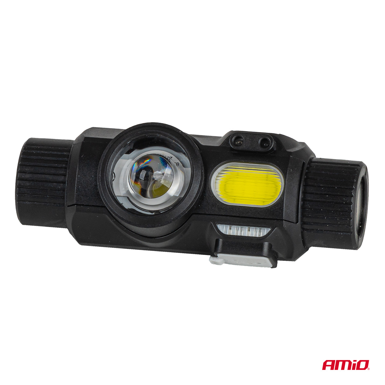LED galvas lukturis XPG+COB 1200mAh (akumulators) AMIO-04662 LED galvas lukturis XPG+COB 1200mAh (akumulators) AMIO-04662 - Image 8