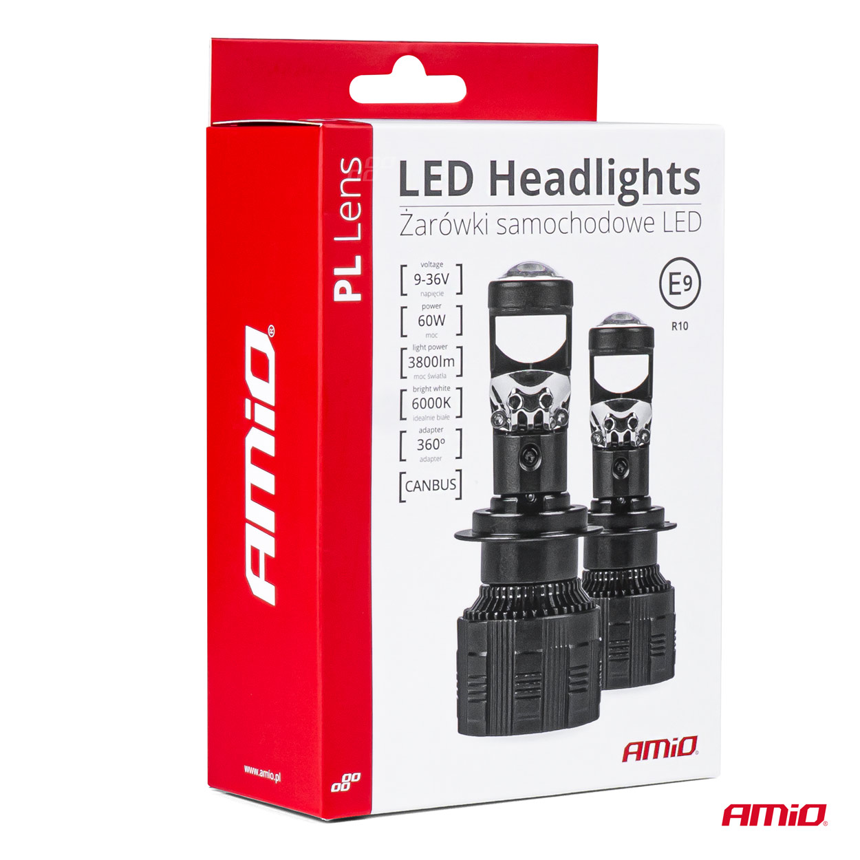 LED priekšējie lukturi H7 PL lēcu sērija AMiO-03668 LED priekšējie lukturi H7 PL lēcu sērija AMiO-03668 - Image 9