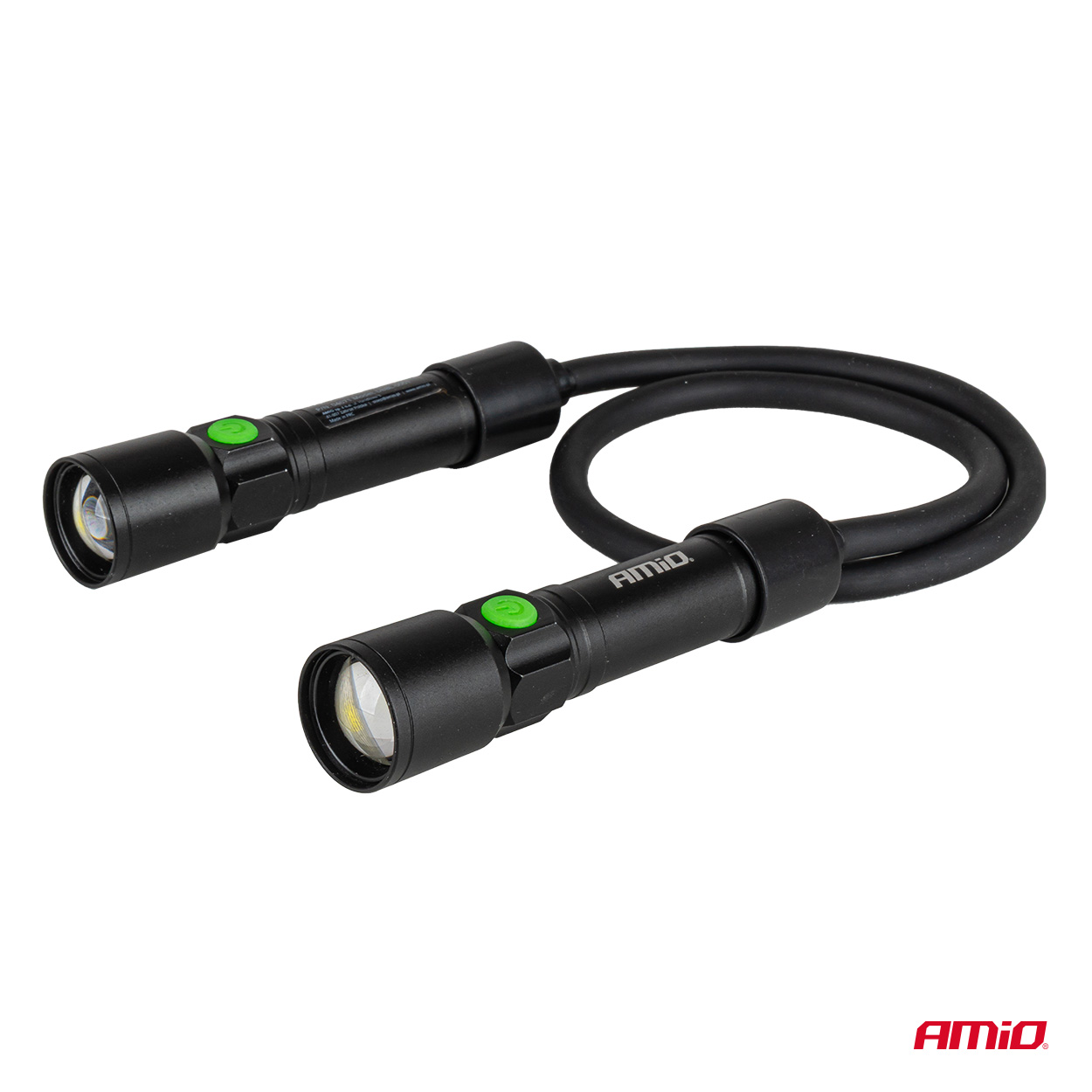 LED pārbaudes lampas 2xP50 1000mAh (akumulators) AMIO-04671 LED pārbaudes lampas 2xP50 1000mAh (akumulators) AMIO-04671 - Image 9