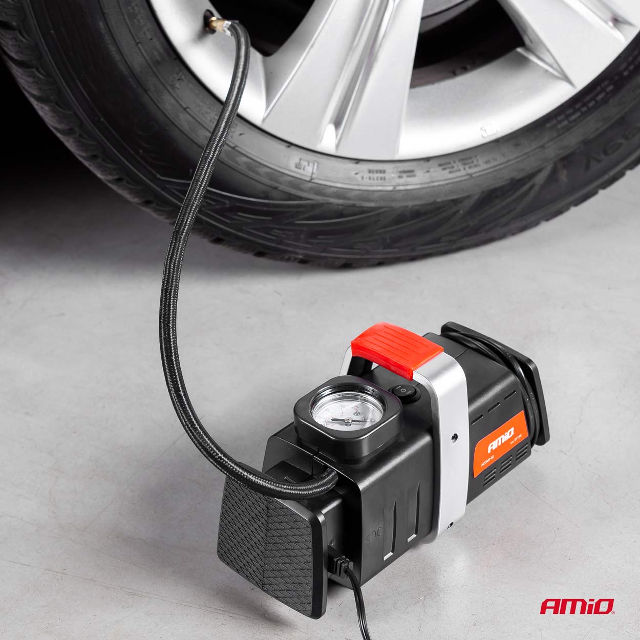 Automašīnas gaisa kompresors 12V/230V Acomp-02 AMIO-01134 Automašīnas gaisa kompresors 12V/230V Acomp-02 AMIO-01134 - Image 10