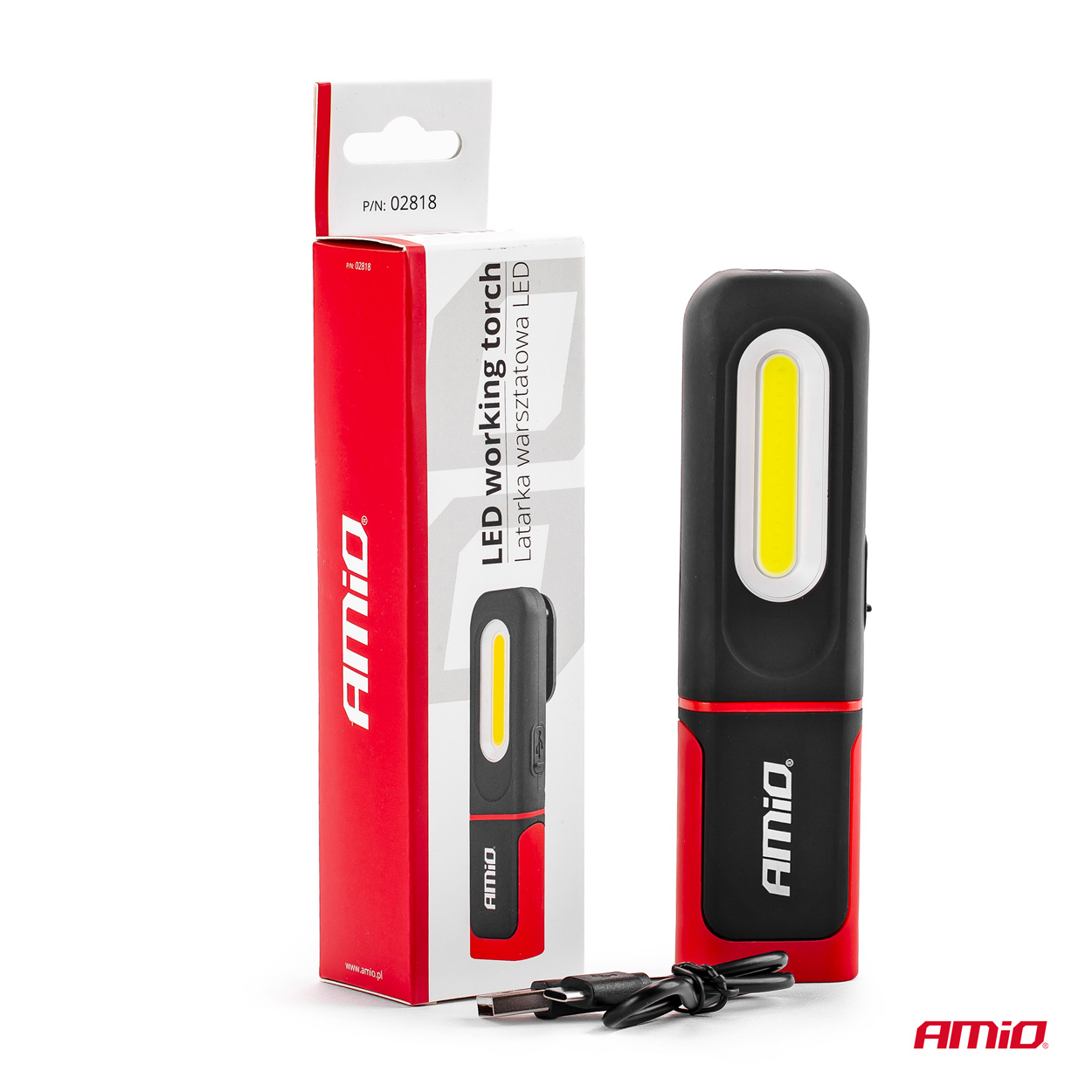 LED darba lukturītis WT08 AMIO-02818 LED darba lukturītis WT08 AMIO-02818 - Image 10