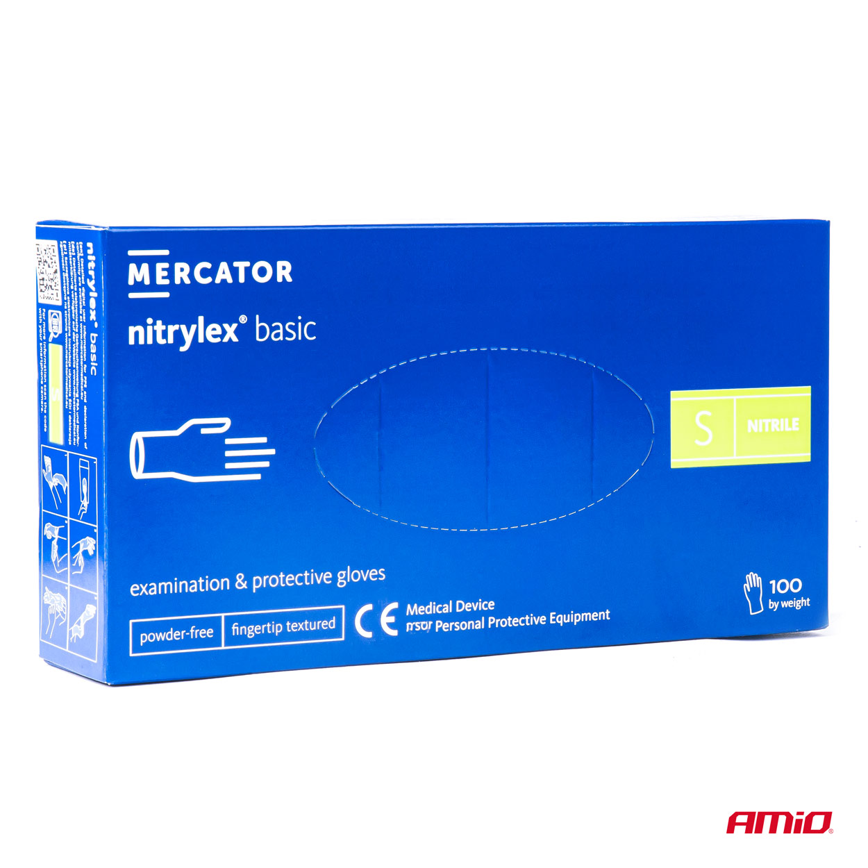 Nitrila aizsargcimdi Nitrylex Basic izmērs S 100 gab. Nitrila aizsargcimdi Nitrylex Basic izmērs S 100 gab. - Image 6