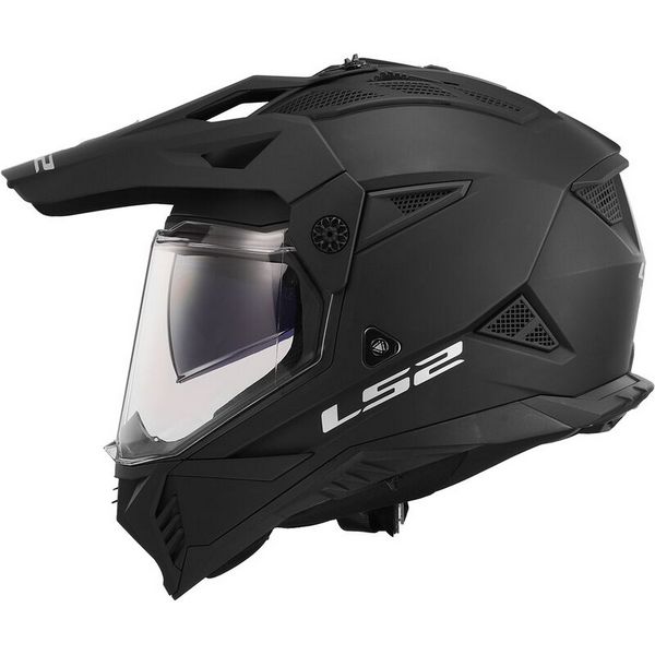 LS2 MX702 CLASSY SOLID, MOTO ĶIVERE, L, melna matēta LS2 MX702 CLASSY SOLID, MOTO ĶIVERE, L, melna matēta - Image 2