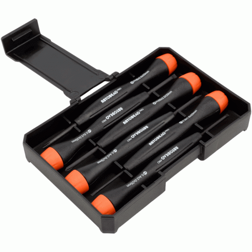 Skrūvgriežu komplekts MINI 6 gab. PRO AMIO-36736 Skrūvgriežu komplekts MINI 6 gab. PRO AMIO-36736