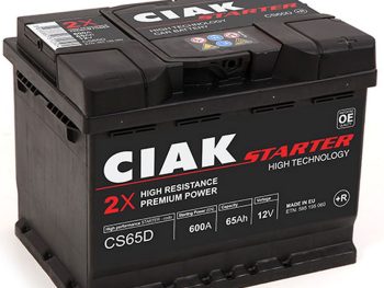 Akumulators 65Ah 600A 12V CIAK