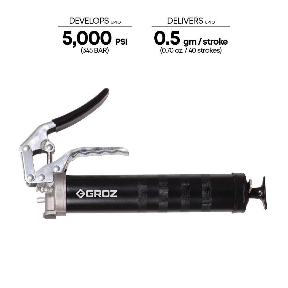 Profesionāla vienas rokas smērvielas pistole 400g ar elastīgu šļūteni G5F-PRO AMIO-1143071 Profesionāla vienas rokas smērvielas pistole 400g ar elastīgu šļūteni G5F-PRO AMIO-1143071