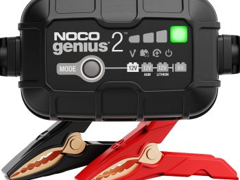 NOCO GENIUS2 6V/12V 2A viedais akumulatora lādētājs