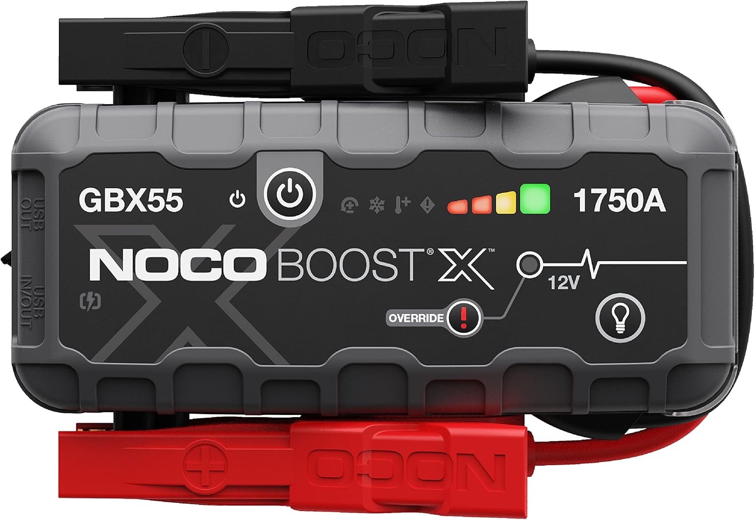 NOCO GBX55 1750A 12V Boost X UltraSafe palaišanas akumulators NOCO GBX55 1750A 12V Boost X UltraSafe palaišanas akumulators
