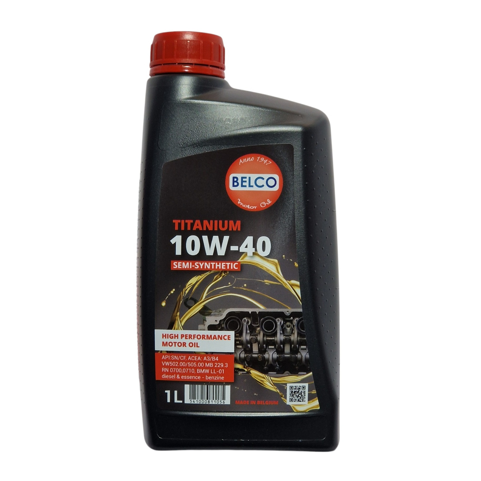Motoreļļa 10W40 BELCO TITANIUM 1L Motoreļļa 10W40 BELCO TITANIUM 1L