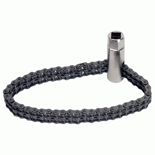 Eļļas filtra atslēgas ķēdes tips 120 mm AMIO-40528 Eļļas filtra atslēgas ķēdes tips 120 mm AMIO-40528