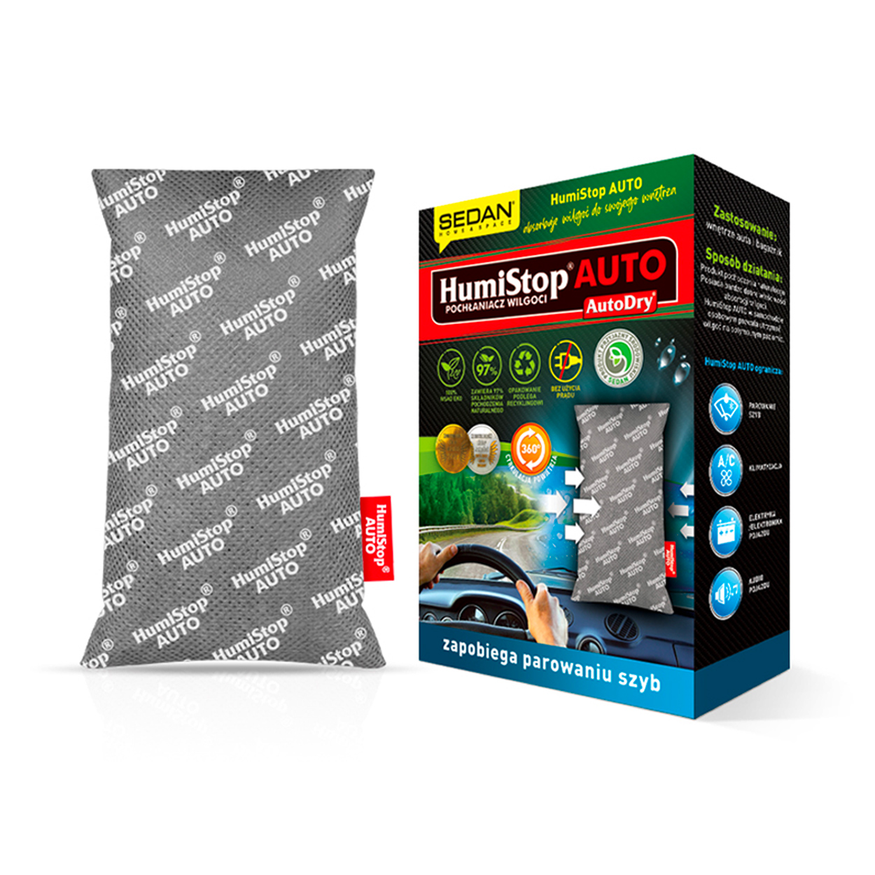 Mitruma absorbētājs HumiStop AUTO Mitruma absorbētājs HumiStop AUTO