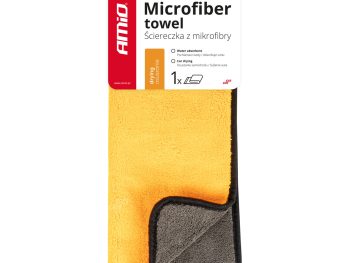 Mikrošķiedras pulēšanas lupatiņa 30x40cm 600g/kv.m AMIO-02868