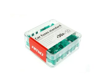 30A standarta drošinātāju kārba 50 gab. AMIO-01338