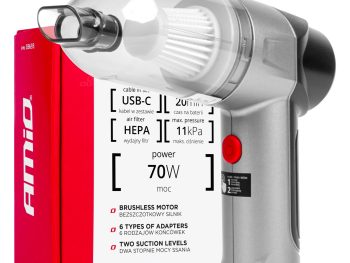 Bezvadu automašīnas putekļsūcējs VC-06 HEPA AMiO
