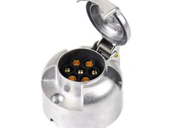 Piekabes kontaktligzda 7 kontaktu ALU AMIO-01257
