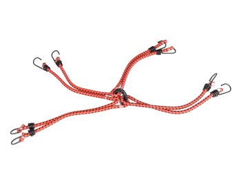 Elastīga virve zirneklis 8 spieķu 60 cm 7 mm BSTRAP-01 AMIO-01146