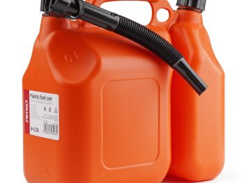 Plastmasas degvielas kanna divkameru 6L + 2,5L AMIO-03208