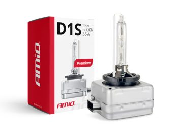 D1S ksenona spuldze 6000K Premium AMIO-01409