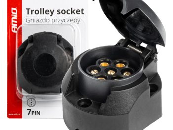 Piekabes kontaktligzda 7 kontaktu blisterī AMIO-03214