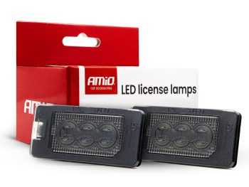 BMW LED numura zīmes lukturi CLP02 HP dūmakaini AMIO-04539