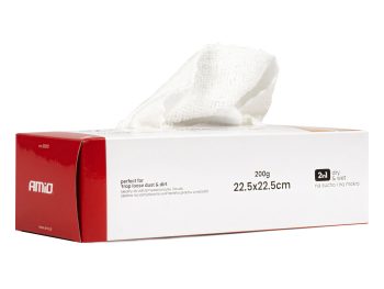 Mikrošķiedras auduma iepakojums 22,5x22,5cm 200g AMIO-03972