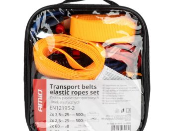 Transporta siksnu un elastīgo virvju komplekts AMIO-03293