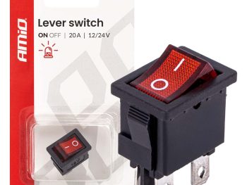 Sviras slēdzis 20A 12/24V AMIO-04440