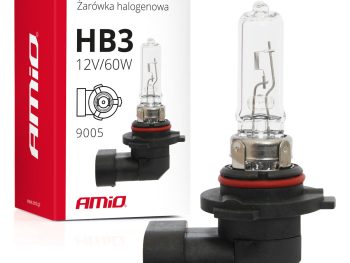 Halogēna spuldze HB3 9005 12V 60W AMIO-01479