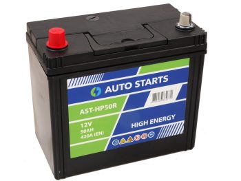 Akumulators 50Ah 420A 12V AUTO STARTS +/-