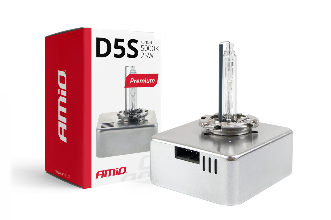 D5S ksenona spuldze 5000K Premium AMIO-01220 D5S ksenona spuldze 5000K Premium AMIO-01220