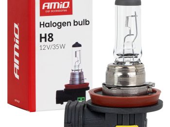 Halogēna spuldze H8 12V 35W AMIO-04516