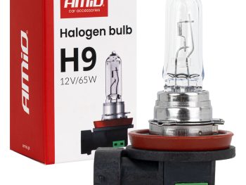 Halogēna spuldze H9 12V 65W AMIO-04518