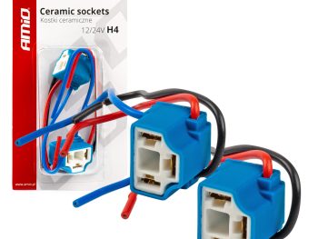 Keramikas ligzdas, leņķveida, 2 gab., H4 AMIO-03053