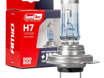 Halogēna spuldzes H7 12V 55W LumiTec NEXT GENERATION +135% DUO AMIO-04405
