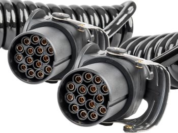 Atsperes kabelis TIR 2x 15 kontaktu 5m 24V AMIO-04382